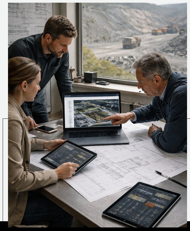 Разработка и внедрение систем для горнодобычи в Юрге