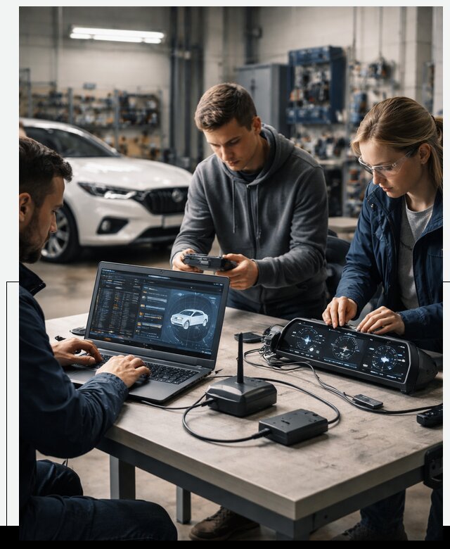 Разработка Connected Car и ПО для автопрома в Юрге