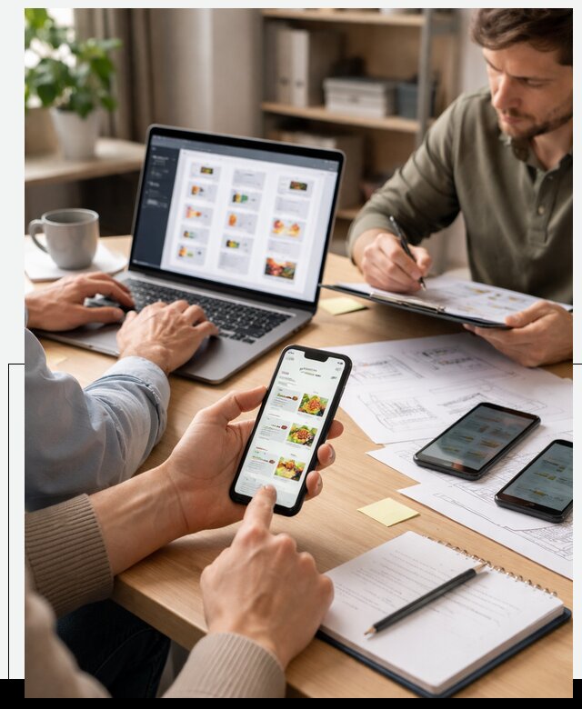 Разработка мобильного приложения торговой сети в Юрге