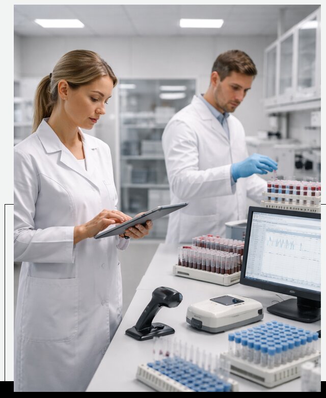 Разработка и внедрение LIMS системы для биотех лабораторий в Юрге