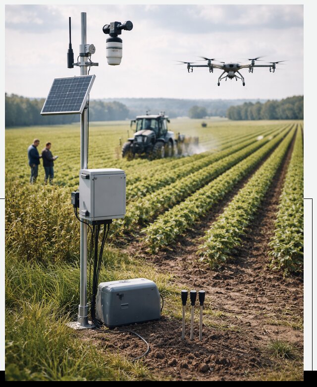 Разработка IoT мониторинга полей в Юрге от 9092 р. | АвикейЮрг