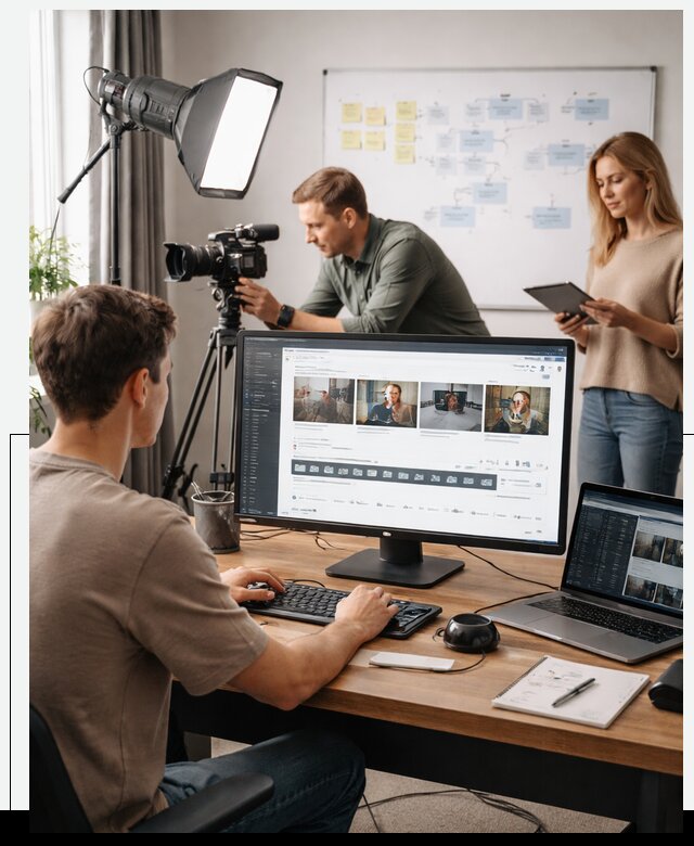 Платформа видеохостинга для онлайн обучения в Юрге